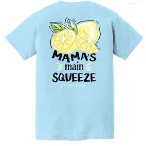 Mama's Main Squeeze Kids Blue T-Shirt